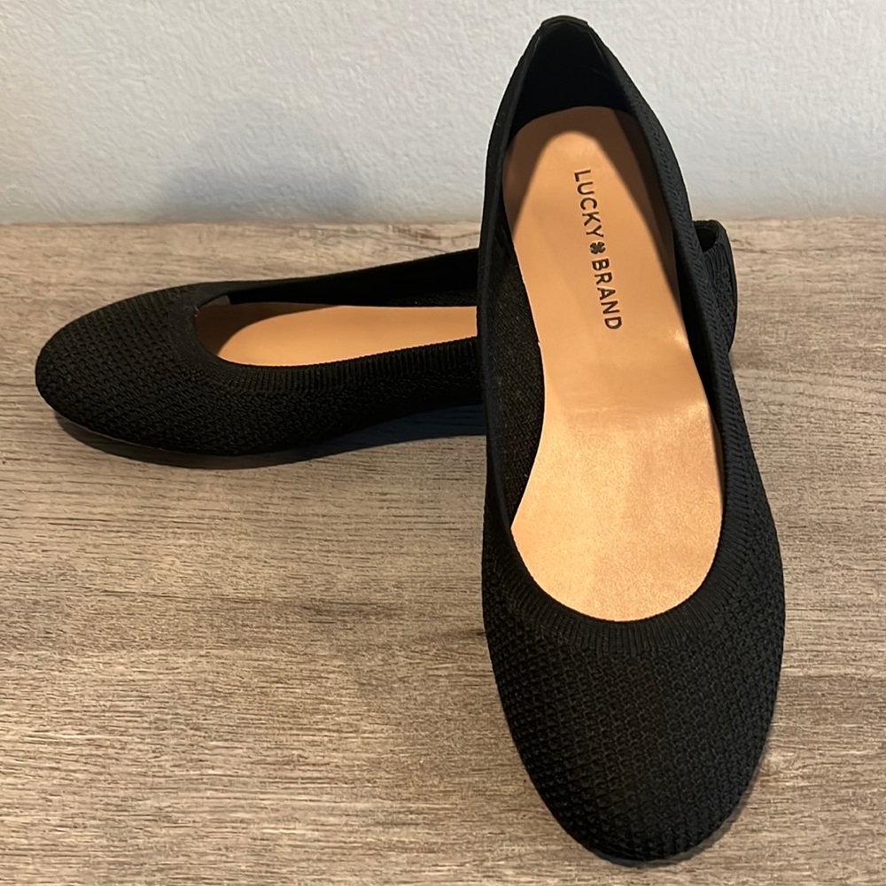 Brand new, never worn Lucky Brand slip on casual shoes size 8M
